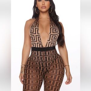 Two piece jumpsuit